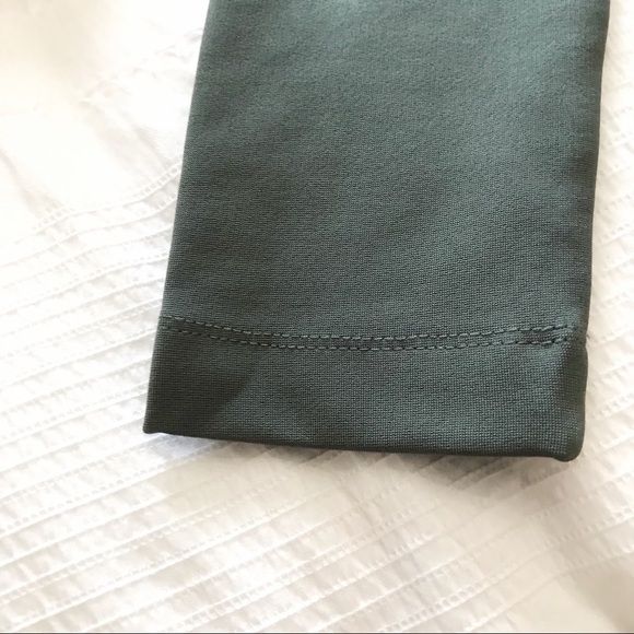 COS Sage Green Long-Sleeve Blouse with Sculpted Flower Detail - Picture 10 of 11